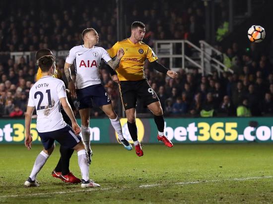 Newport County 1 - 1 Tottenham Hotspur: Harry Kane rides to Tottenham’s rescue to secure FA Cup replay against Newport