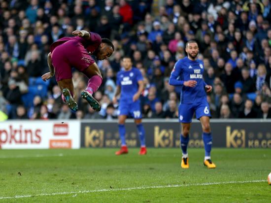 Cardiff City 0 - 2 Manchester City: Kevin De Bruyne and Raheem Sterling seal Manchester City FA Cup progress