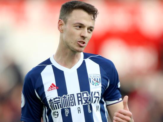 West Brom hope to have Jonny Evans back against Southampton