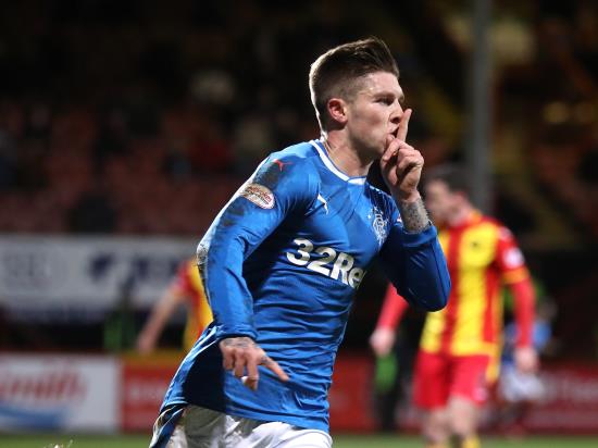 Josh Windass and James Tavernier lead Rangers to victory at Partick Thistle