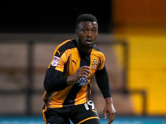 David Amoo could return for Cambridge against Lincoln