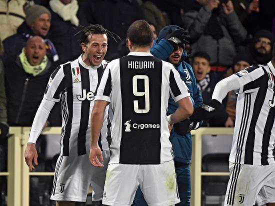Fiorentina 0 - 2 Juventus: Juventus go top as Gianluigi Buffon keeps clean sheet on 500th league appearance