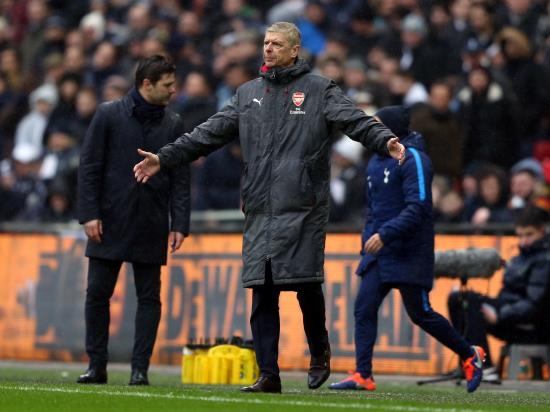 Arsene Wenger admits Arsenal ‘couldn’t afford’ to lose north London derby