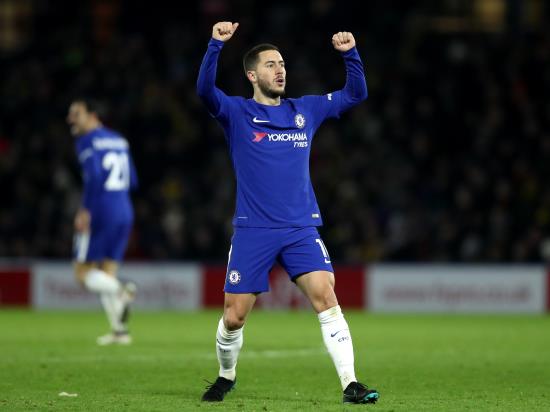 Chelsea 3 - 0 West Bromwich: Hazard scores twice as Chelsea see off West Brom