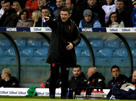Paul Heckingbottom: Leeds fans made a huge difference in draw with Bristol City
