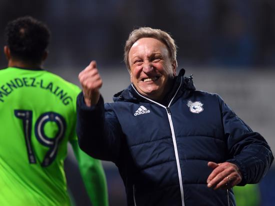 Cardiff manager Neil Warnock delighted to take victory at Ipswich