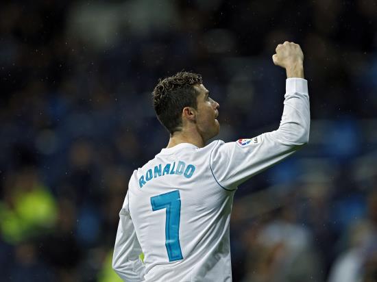 Real Madrid 3 - 1 Getafe: Ronaldo reaches landmark as Real Madrid see off Getafe