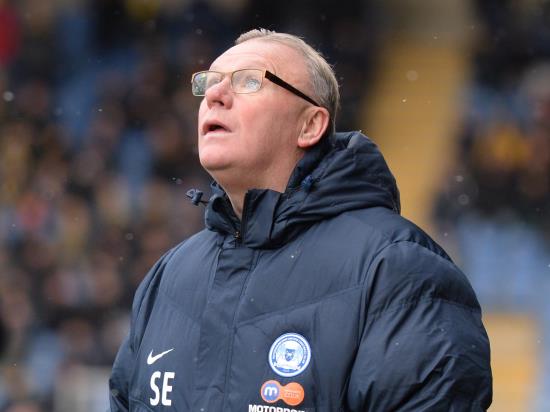 Steve Evans rues lost points despite seeing Posh climb into play-off places