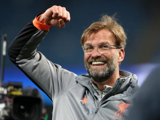 Manchester City 1-2 Liverpool: Klopp believes Liverpool beat best side in the world after win over Man City
