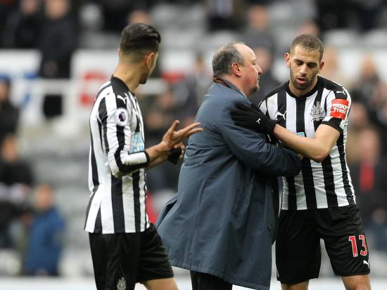Islam Slimani could make first Newcastle start against Arsenal