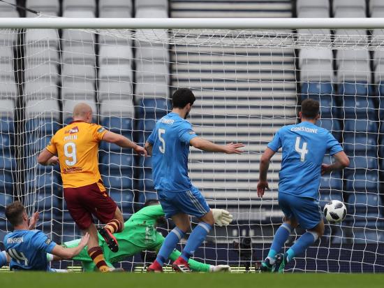 Curtis Main hits brace as Motherwell beat Aberdeen to reach Scottish Cup final