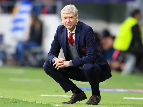 Arsene Wenger disappointed not to end Arsenal career with Europa League success