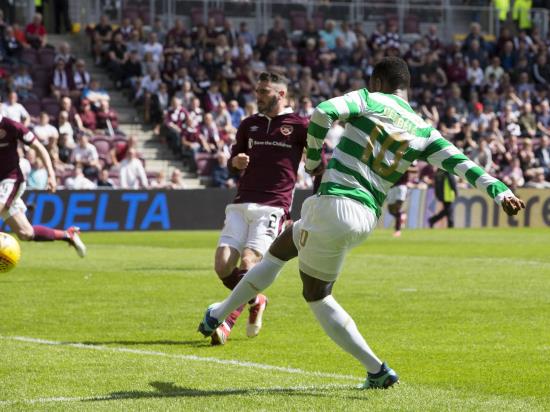 Brendan Rodgers fumes at state of Tynecastle pitch after Celtic beat Hearts