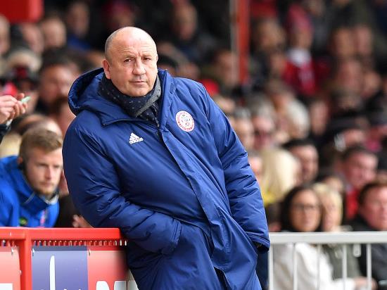 John Coleman apologises to Accrington fans after final-day defeat