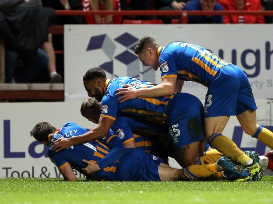 Shrewsbury hold the advantage after win over Charlton