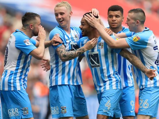Coventry return to League One as Exeter suffer more play-off misery