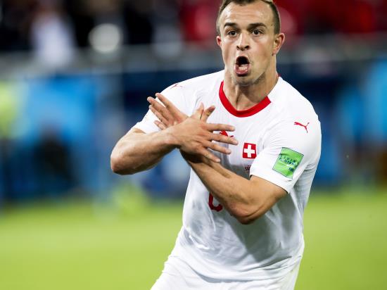 Xherdan Shaqiri scores late winner as Switzerland stun Serbia