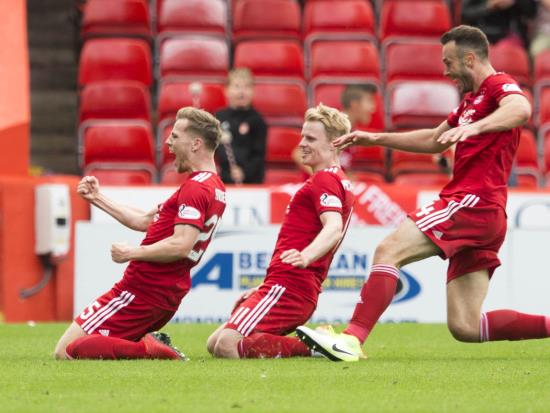 McInnes calls for Dons to take a leaf out of Anderson’s book