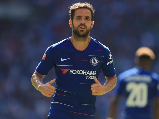 Chelsea vs Arsenal - Fabregas unavailable for Chelsea’s clash with his former club Arsenal