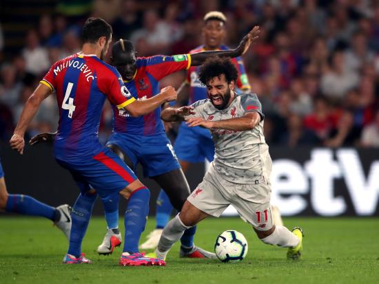 Crystal Palace boss Roy Hodgson fumes about Liverpool penalty