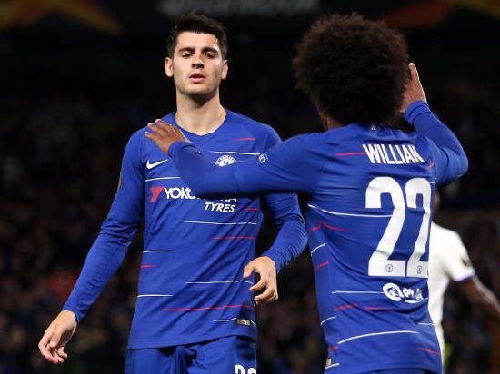Sarri wants more tears from Morata after his emotional celebration against Vidi