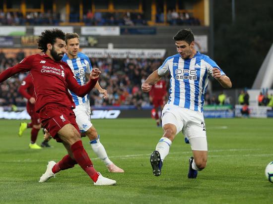 Huddersfield Town 0 - 1 Liverpool: Salah back in the goals as Liverpool edge out Huddersfield