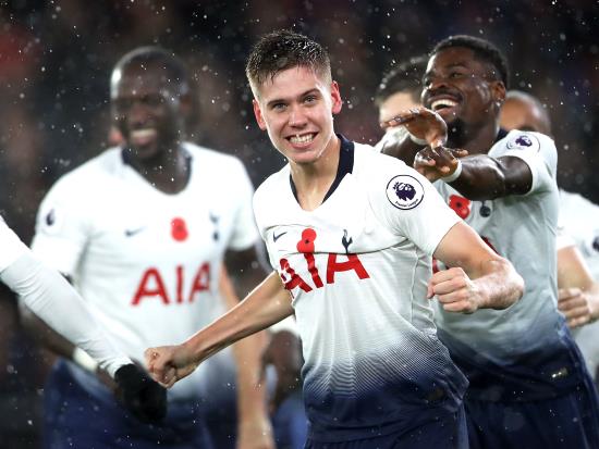 Crystal Palace 0 - 1 Tottenham Hotspur: Juan Foyth nets first professional goal to earn Spurs victory over Crystal Palace