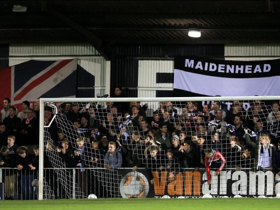 Reece Cole’s debut strike earns Maidenhead a point