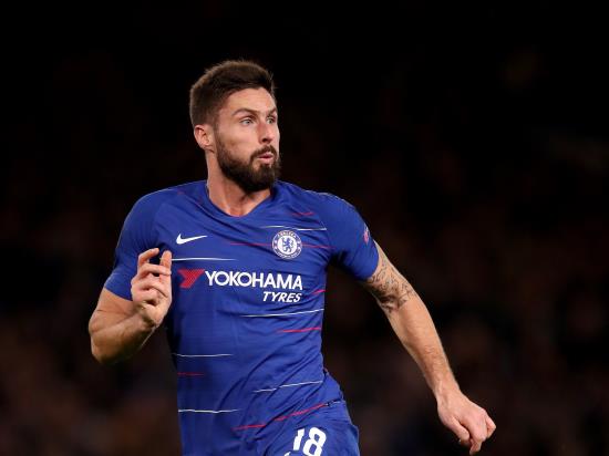 Giroud salvages draw for much-changed Chelsea in Hungary