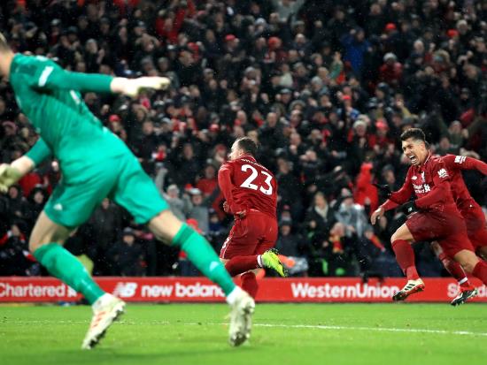 Shaqiri at the double as Liverpool ease past poor United
