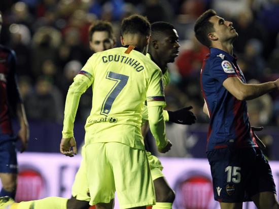 Debutant Murillo hopes late Coutinho strike can turn tie in Barca favour