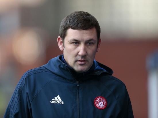 Martin smarting as a bad day for Accies ends with cup exit