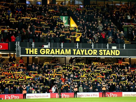 Watford held in Burnley stalemate following Graham Taylor tributes