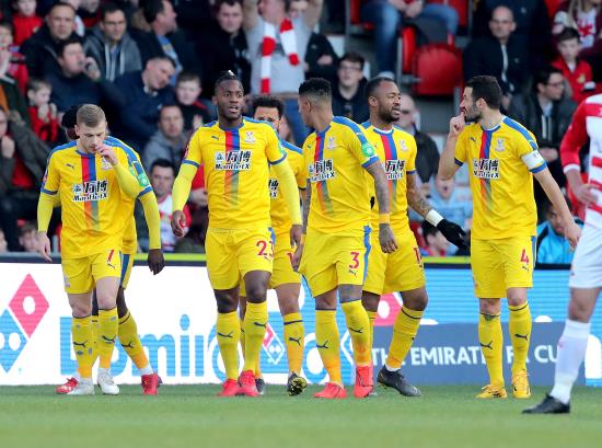 Crystal Palace reach FA Cup quarter-finals with 2-0 win at Doncaster