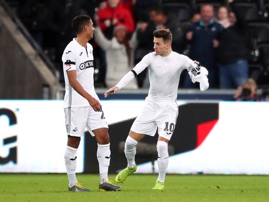 James inspires Swansea to comeback victory over Brentford in FA Cup fifth round