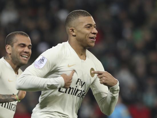 Kylian Mbappe scores only goal as PSG extend lead at top of Ligue 1