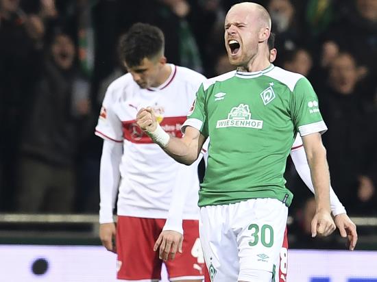 Werder Bremen run goes on with draw against Stuttgart
