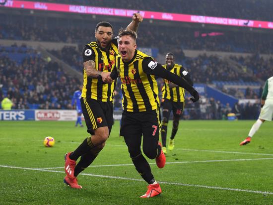 Gerard Deulofeu scores three and sets up one as five-star Watford rout Cardiff