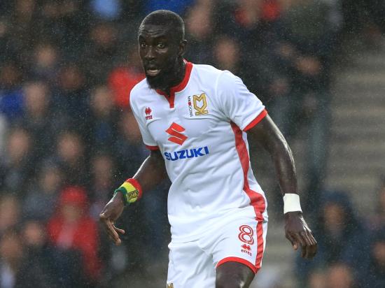 Rare Ousseynou Cisse goal helps MK Dons ease past Newport