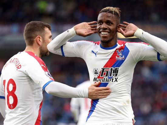 Crystal Palace beat Burnley to pull clear of drop zone