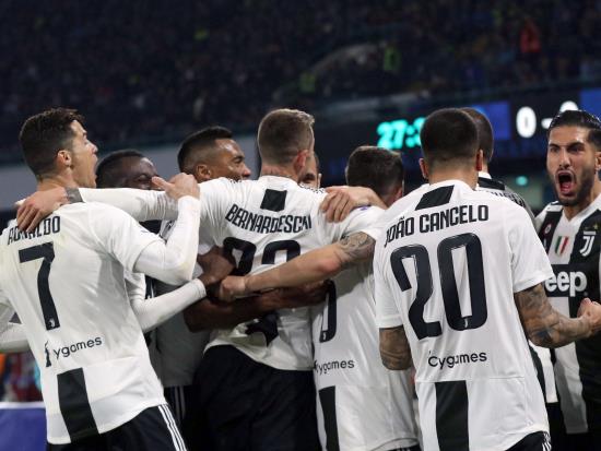 Juventus extend Serie A lead to 16 points with hard-fought win over Napoli