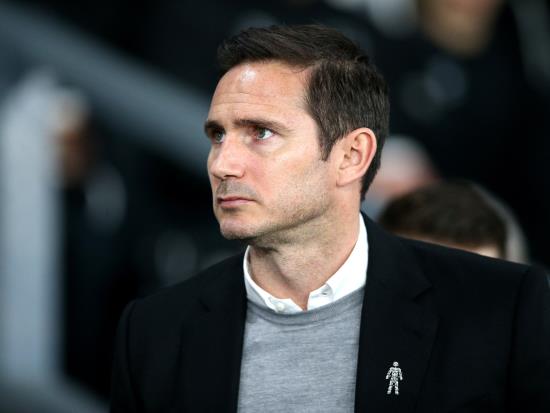 Derby County vs Wigan Athletic - Lampard adamant Derby are not in crisis