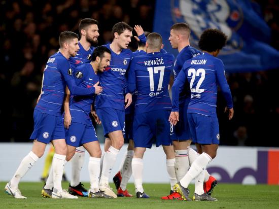Chelsea close in on Europa League quarter-final spot with dominant win