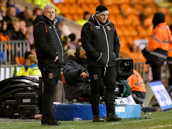 No new worries for Blackpool boss McPhillips