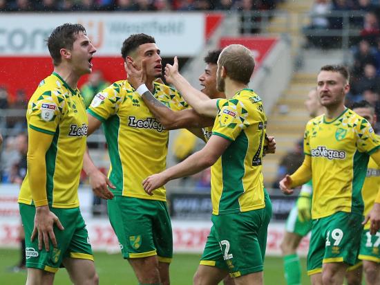 Leaders Norwich stretch winning run to six matches with victory over Rotherham