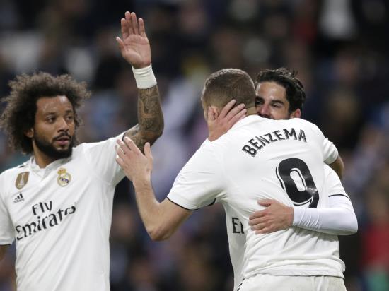 Benzema strikes late to win five-goal thriller as Real toil against Huesca