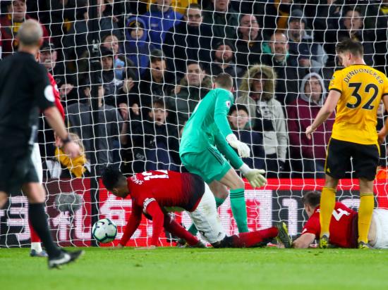 Chris Smalling’s own goal hands Wolves win over Manchester United