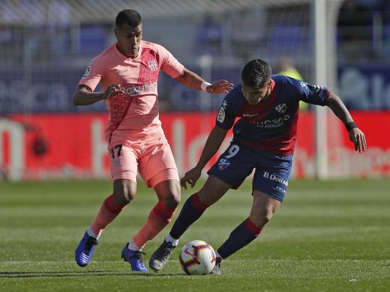 Messi rested as Barcelona held by Huesca