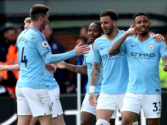 Guardiola salutes City’s consistent excellence as Sterling double sinks Palace