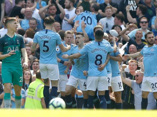Foden takes City back to the top with hard-fought win over Spurs
